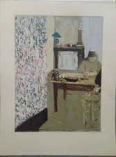 Edouard VUILLARD (1868-1940) Lithographie Scène d'intérieur P1385