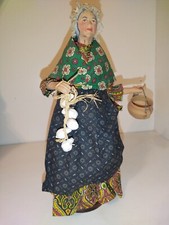 SANTON ANCIEN EN TERRE CUITE