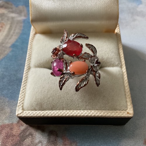 Naturel rubis saphir orange - rubis,,