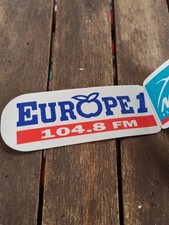  Autocollant Vintage Europe 1