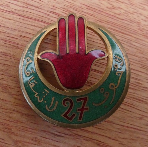 Armée afrique insigne 27 - armée,