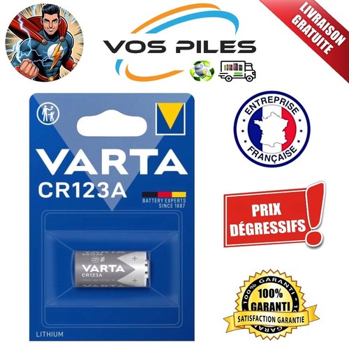 Pile cr123a cr17335 cr17345 - cr123a,