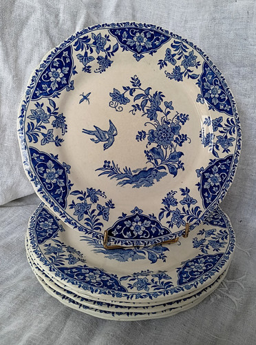 Assiettes plates gien - 6,