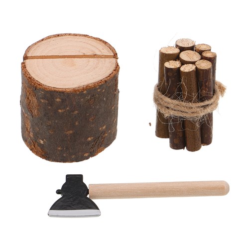 Modèle coupe bois - bois, hache