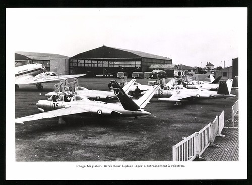 Photographie avion fouga - photographie,