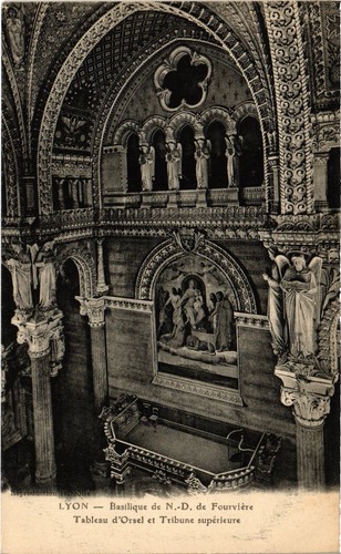 Cpa lyon basilique n d - -, -d