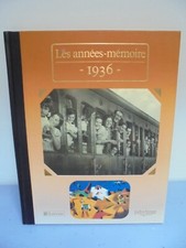 Livre Les Années Mémoire.1936 - 1990