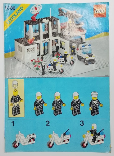 Lego notice town 6386 - lego, police
