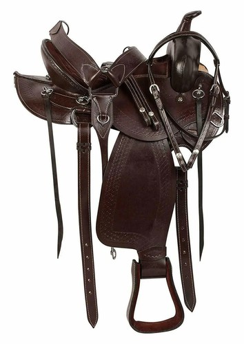 Ensemble selle cuir - selle,