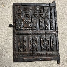 Ancien Volet / Porte De Grenier Dogon Mali Antiquité Ethnique Afrique 
