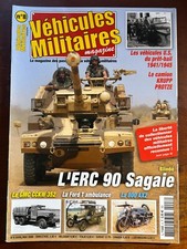Véhicules Militaires  Magazine n°8; La 800 AX2/ ERC 90 Sagaie/ Ford T ambulance
