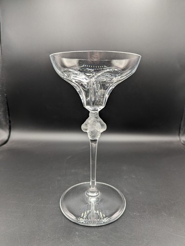 Lalique crystal roxane coupe - crystal,