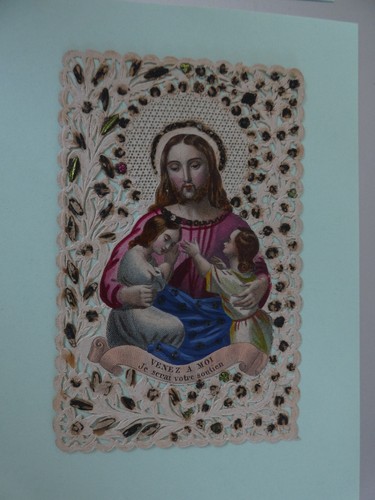 Image pieuse canivet dentelle - image,