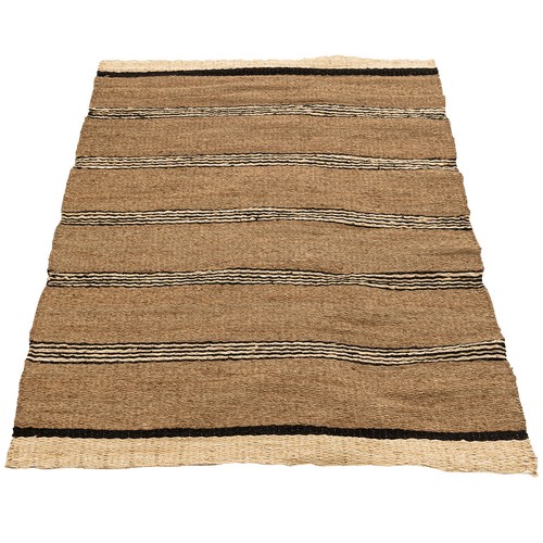 Tapis tressé feuilles - tressé, en
