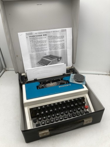 Vintage underwood 315 - vintage,