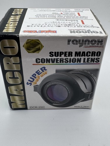 Raynox dcr250 super macro lens - raynox,