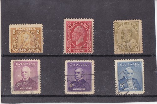 Canada timbres anciens - 6,