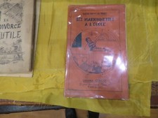 ancien livre livret marionnette guignol les marionnettes a l ecole cony 1927