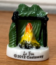 Fève Le Feu 2012 Koh lanta Galette des rois French Charm !