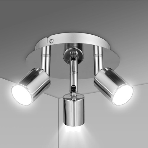 Plafonnier spots gu10 rond - plafonnier,