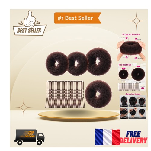 Chignons donut enfants - chignons,