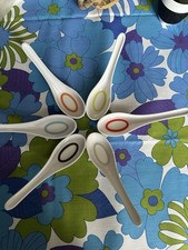 IKEA KONFETTI lot 6 cuillères ramen chinoises mélamine vintage