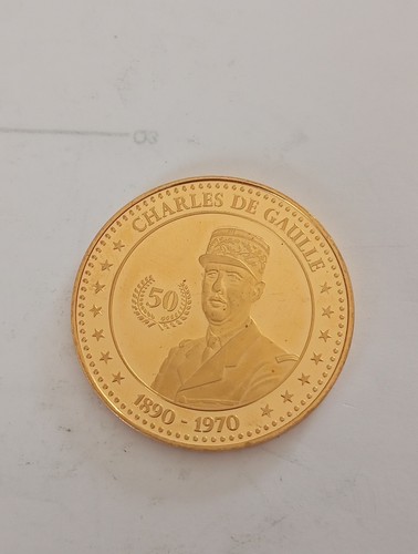 Médaille charles gaulle - médaille, de