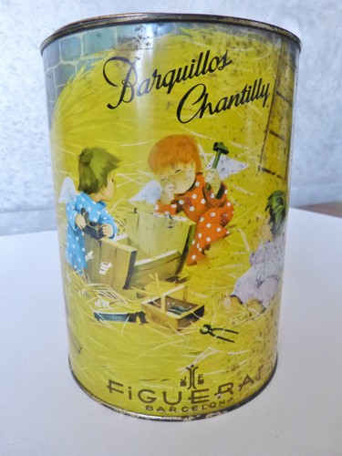 Boite fer vintage - fer,