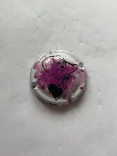 CAPSULE DE CHAMPAGNE DEHU LOUIS No244 FEMME AU CHAPEAU PAILLETE RARE