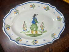 Plat Faience Henriot Quimper