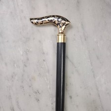 Bâton de marche en laiton