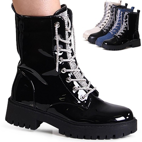 Femmes plateforme bottines - femmes,
