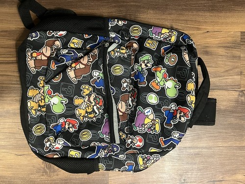 Super mario bros backpack nice - super,