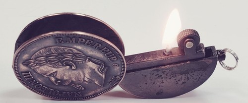Ancien briquet façon francs - ancien,