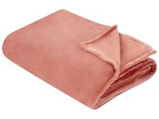 Couvre-Lit Rouge en Polyester