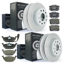 Disques de Frein Plaquettes Avant Arrière pour Audi A3 8P Seat Altea Leon VW