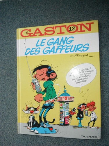 Gaston gang des gaffeurs - bd,