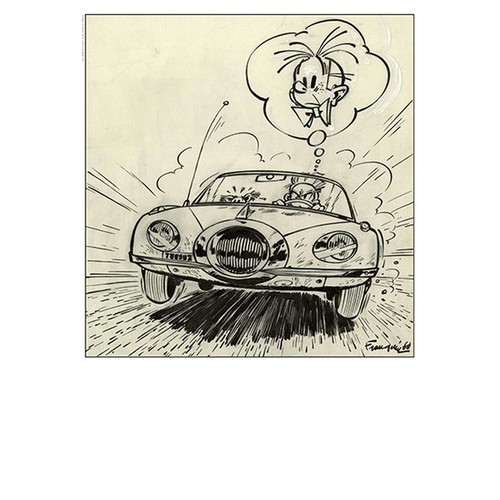 Poster affiche offset spirou - poster,