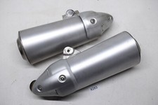 Ducati Monster 696 Ensemble D'Échappement Avec Couvercles Silencieux 08