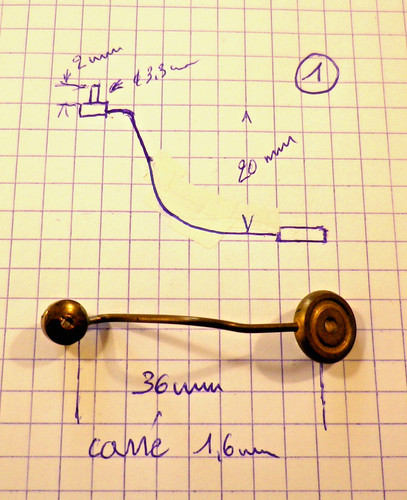 Pièce détachée pendule - pièce,