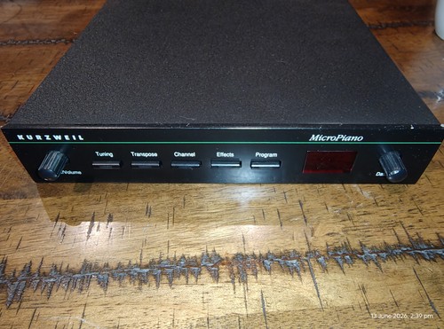 Kurzweil micropiano made in - kurzweil., micropiano.