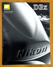 NIKON D3X Catalogue publicitaire - Nikon original