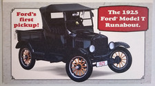 Ford Model T Runabout (1925) : Brochure publicitaire DANBURY MINT