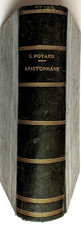 Aristophane. Traduction nouvelle de Poyard. 1869. Demi-cuir. 523 pages. Bel état