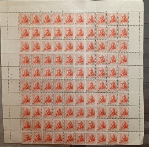 Lot feuiles timbre algerie - lot,