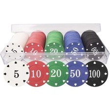 100 Pièces Jetons de Poker