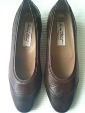 JEAN THIOT- CHAUSSURES BICOLORE POINTURE  38,5 (5,5) - ENVOI FRANCE GRATUIT