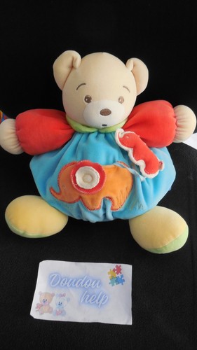 Doudou peluche ours - peluche,