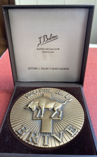 Medaille 126e brive - medaille, brive.