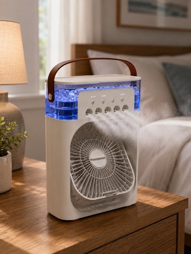 Ventilateur brumisateur tout - -,